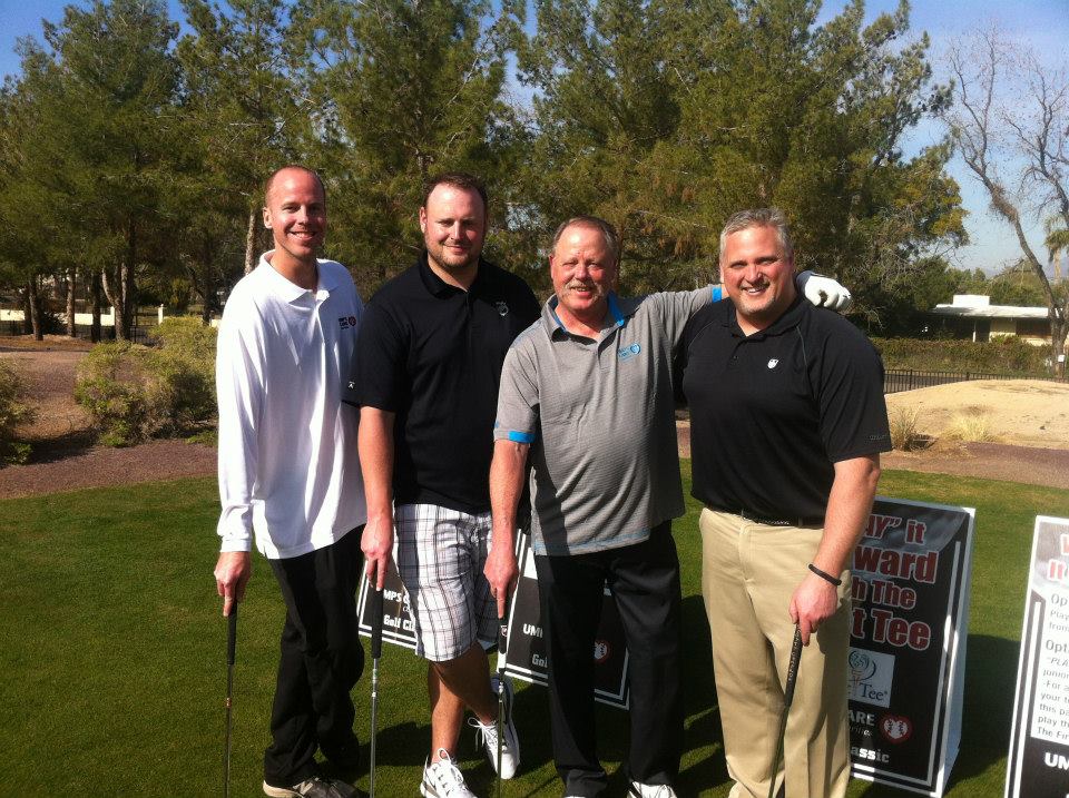 Jim Kirk with Jim Joyce in Group Golf Photo