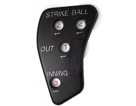 Markwort 4-Dial Platic Umpire Indicator with Innings - 4/3/3 Count Markwort 4-Dial Platic Umpire Indicator with Innings - 4/3/3 Count