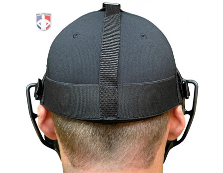 Champro All-Black Umpire Mask Replacement Harness | Ump Attire