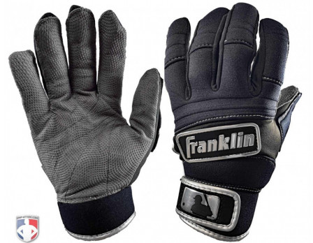 Franklin Sports MLB Compression Wristband - Xvent Technology - Black