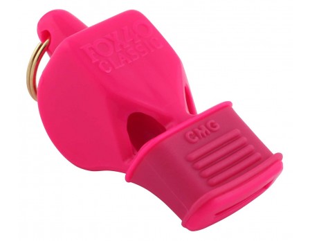 Fox 40 Classic Pink Referee Whistle with CMG | Ump Attire