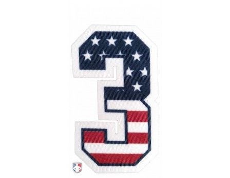 N3-SUB-SNS 3" USA Stars and Stripes Precision-Cut Numbers N3-SUB-SNS 3" USA Stars and Stripes Precision-Cut Numbers