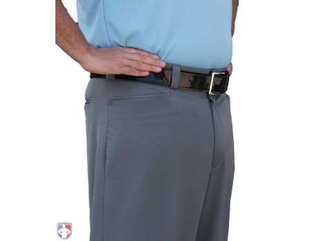 S397-HG-Smitty Performance Poly Spandex Heather Grey Flat Front Combo Umpire Pants S397-HG-Smitty Performance Poly Spandex Heather Grey Flat Front Combo Umpire Pants