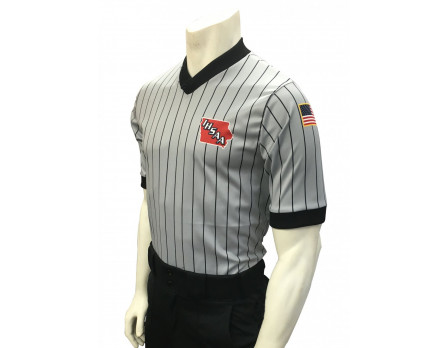 grey referee shirt