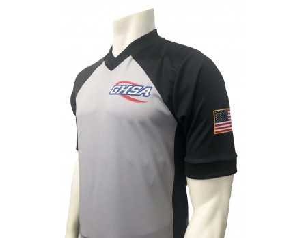 Referee Shirt Men's Sz Small Smitty Comfort Tech 100 Black White Striped Uniform 