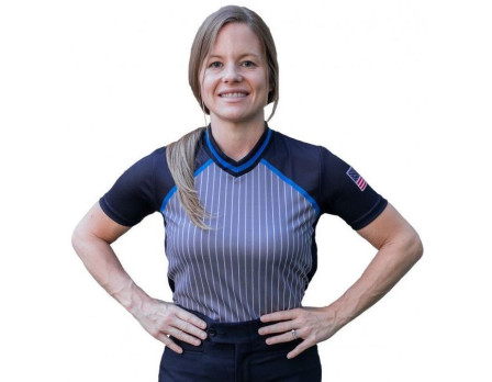 Smitty NCAA Women's Performance Mesh Basketball Referee Shirt