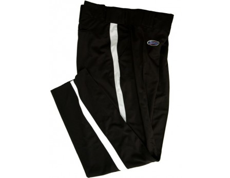 black pants with white lines