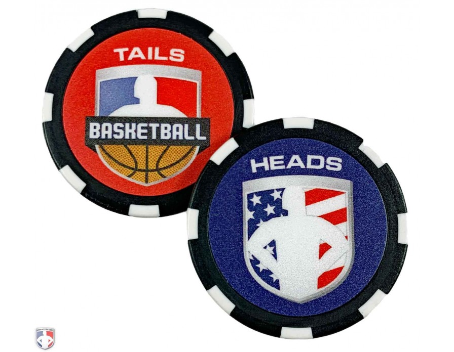 tails Referee FA  badge flip coin heads 