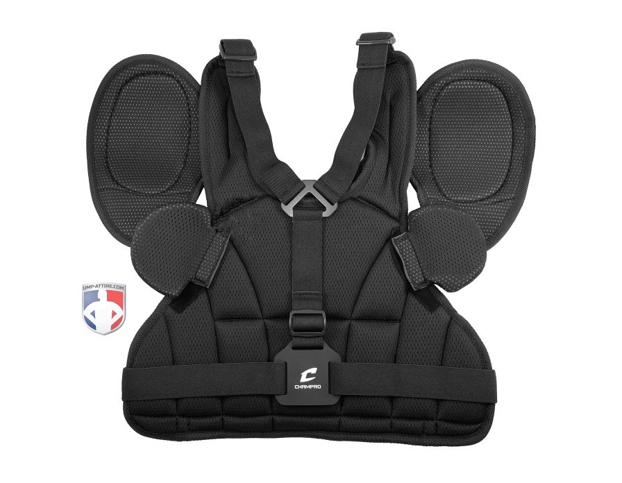 Lists @ $90 Champro Pro-Plus Adult Umpire Chest Protector NEW Black 