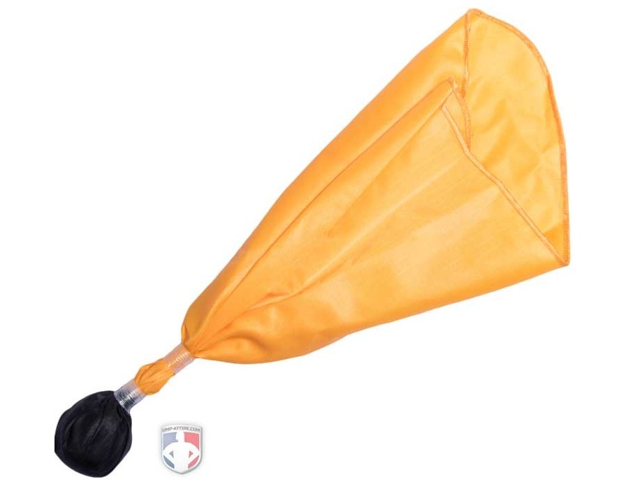 GOGO Football Referee Penalty Flag Official Center Weighted Sports Fan Set 15x15 
