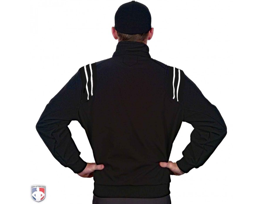 majestic umpire jacket black