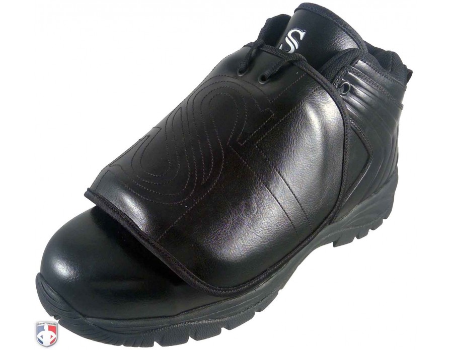 all black umpire shoes