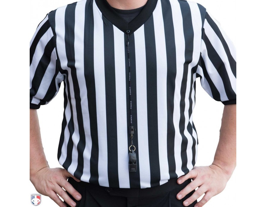 ACS-602PT Black Breakaway Lanyard w//Precision Timing System Referee Officials Choice Smitty