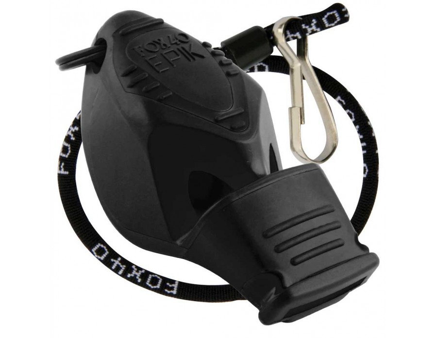 ACS-602PT Black Breakaway Lanyard w//Precision Timing System Referee Officials Choice Smitty