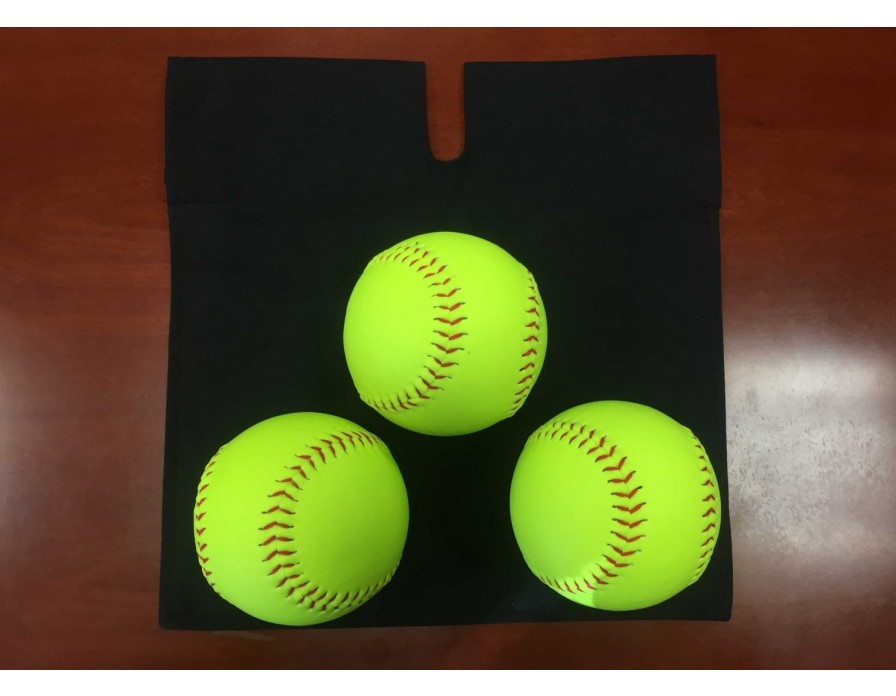 Black Champro Professional Baseball/Softball Umpire Ball Bag 
