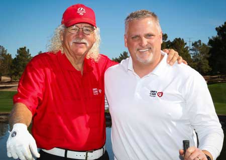 Jim Golfs with Joe Brinkman