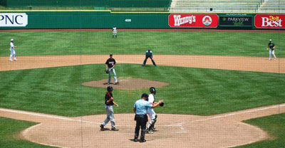 Brad Finken Umpiring Far Shot