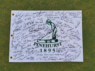 Signed Pinehurst Flag