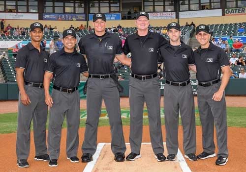 baseball referee uniform