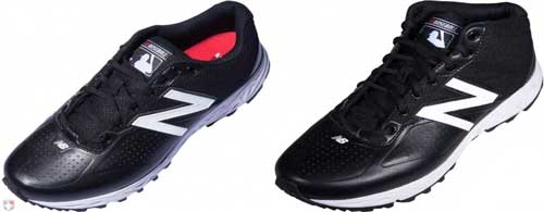 New Balance MLB Black & White Umpire Base Shoes