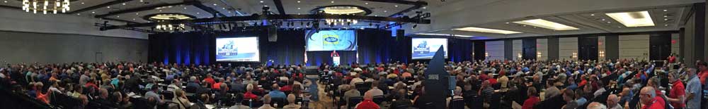 Ballroom Full of Officials at Kentucky Officiate Day