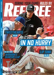 Referee Magazine Cover
