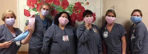 Staff at Wooster in Masks