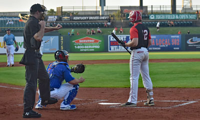 Ty Unthank Punches Out a Hitter While Working Behind David Ross