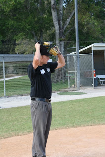 Umpire takes off mask at MiLB Umpire Training Academy